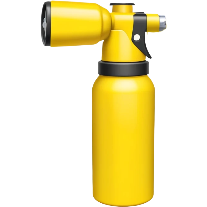 pepper spray can with spray coming out emoji