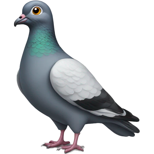 Cartoon pigeon emoji