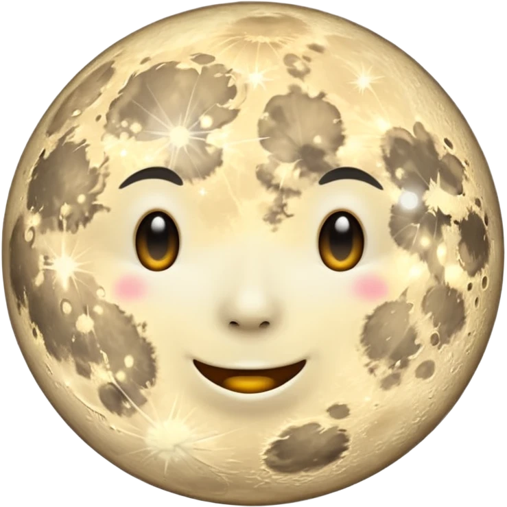 full moon emoji emoji
