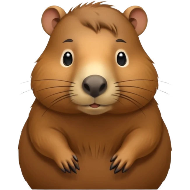 Capybara emoji
