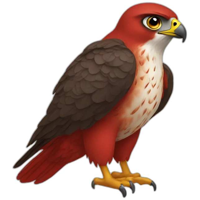 red falcon emoji