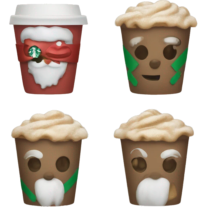 Holiday Starbucks  emoji