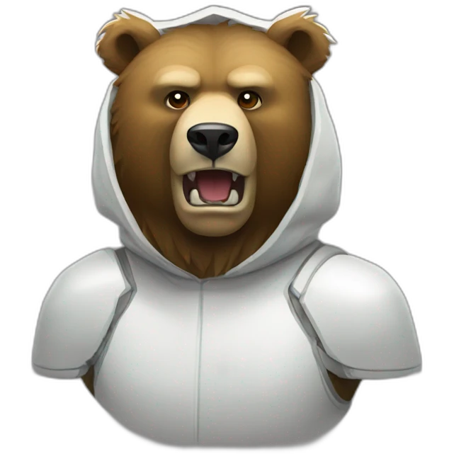 Russia battle bear emoji