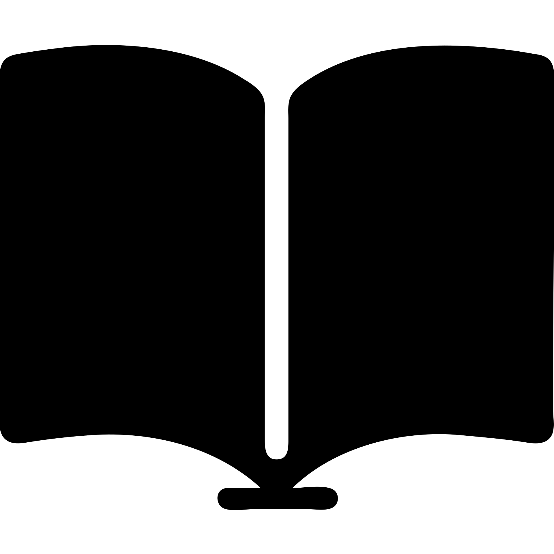 open book with blue cover solid filled icon emoji
