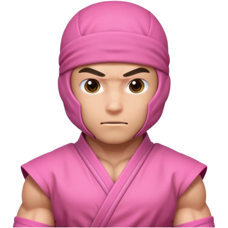 pink ninja emoji