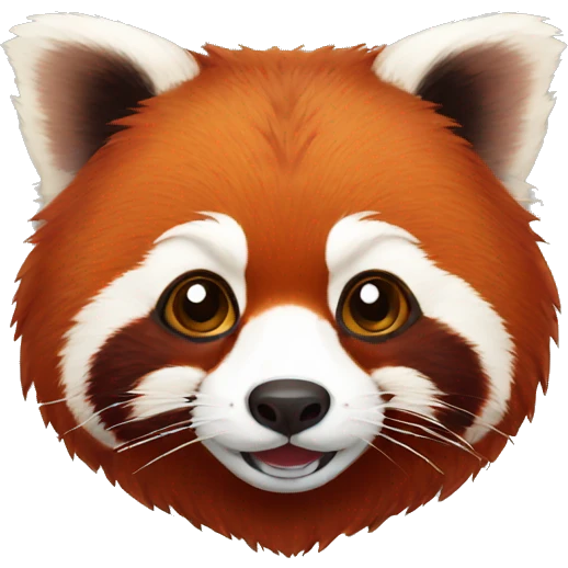 Red panda  emoji