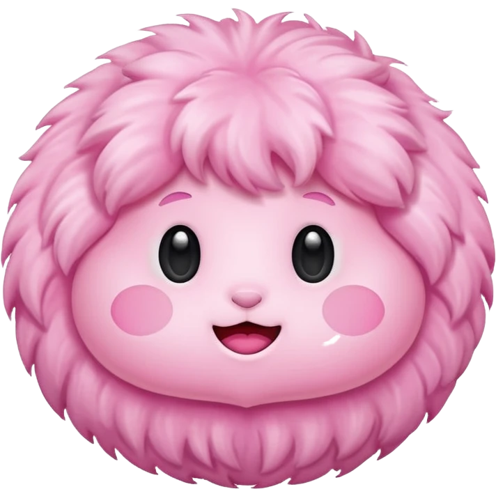 Cute and pink emoji