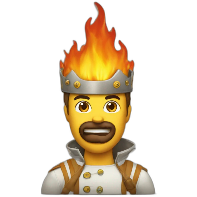 Napoli in fiamme emoji