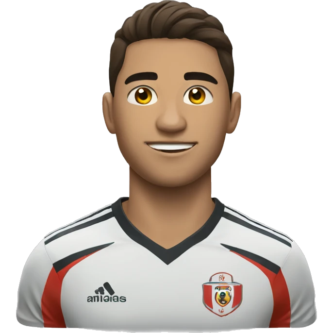 Futbolista Moreno joven  emoji