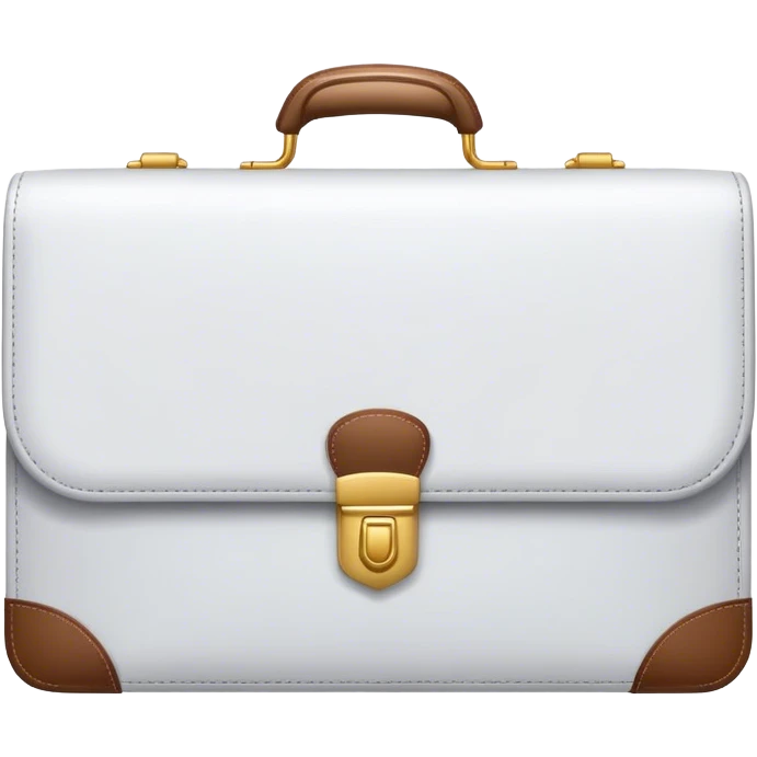 white briefcase emoji