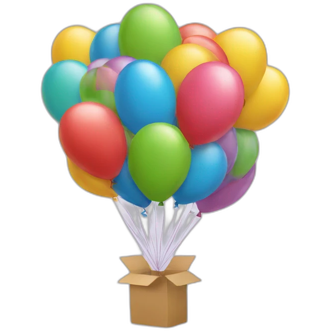 balloons big emoji
