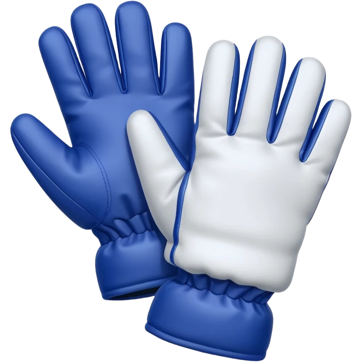 snow gloves emoji