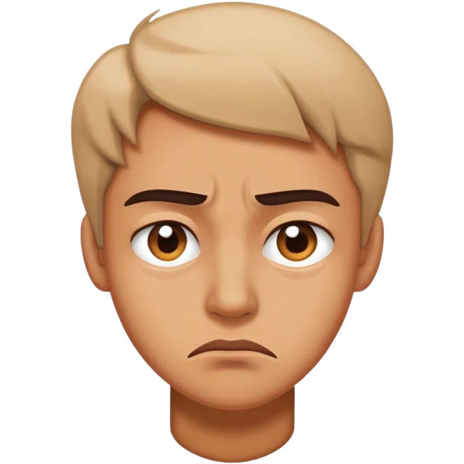 sideye with a disgusted face emoji