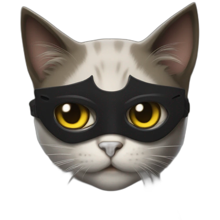 cat as batman emoji