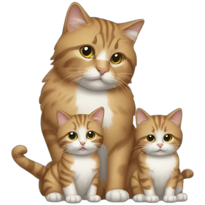 cat family emoji emoji