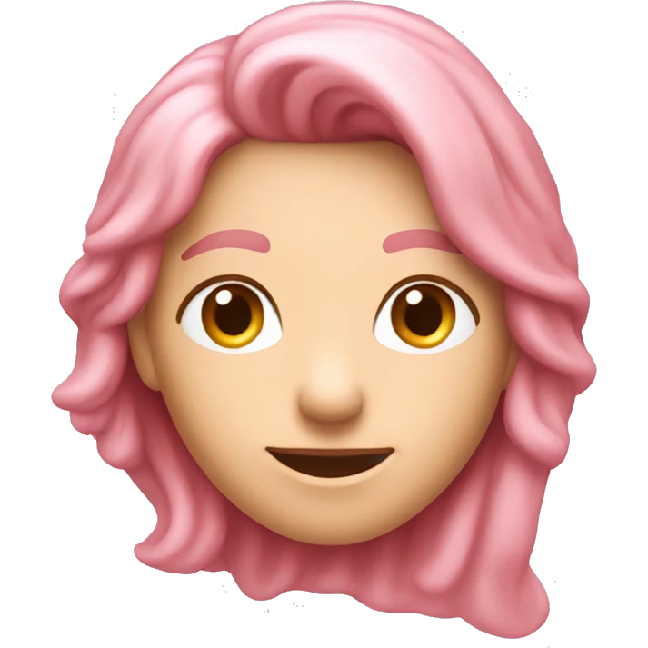 un cuore di colore rosa antico emoji