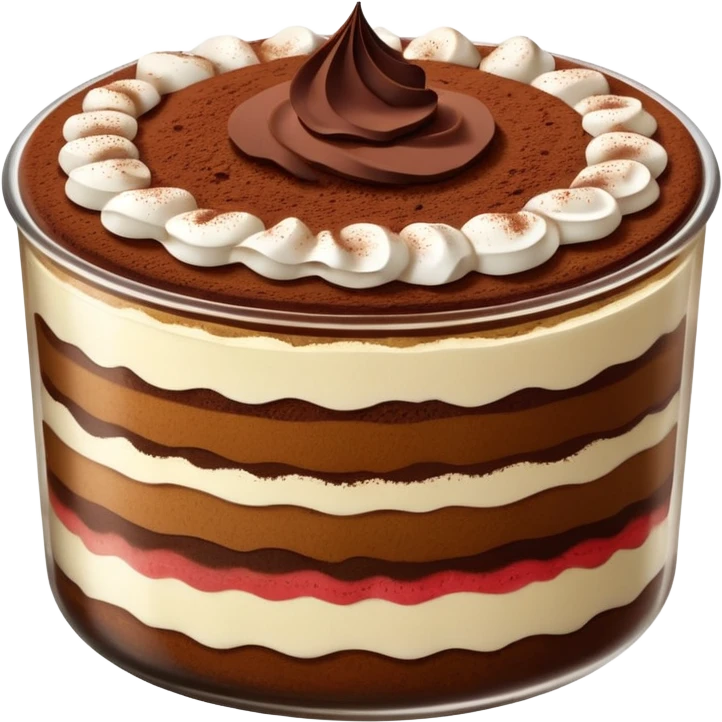 Genrete an emoji for Tiramisu a coffee dessert make it appealing emoji