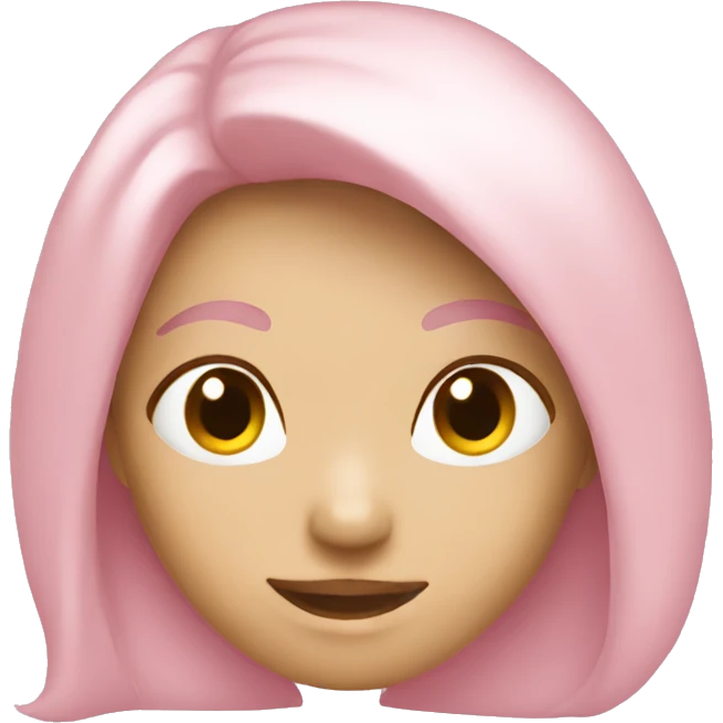 Light pink  emoji