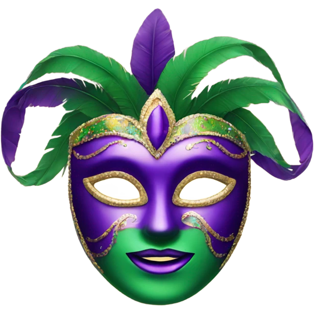 Mardi Gras mask emoji