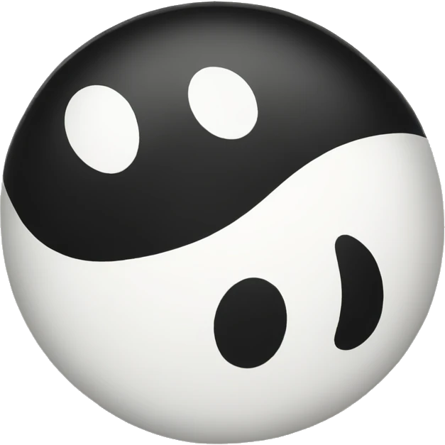yin yang  emoji
