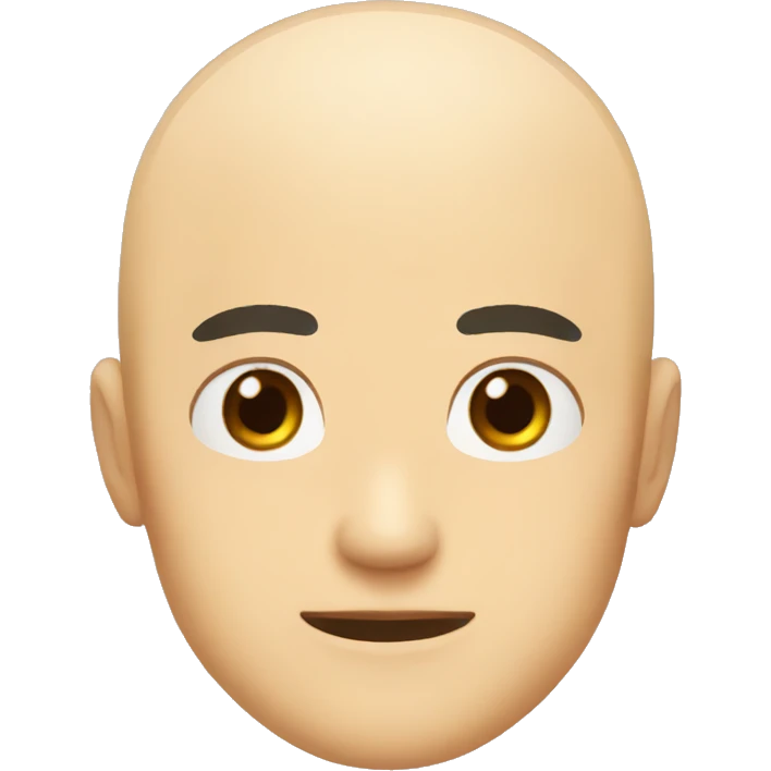 saitama with brown eyebrow  emoji