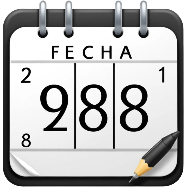 fecha emoji