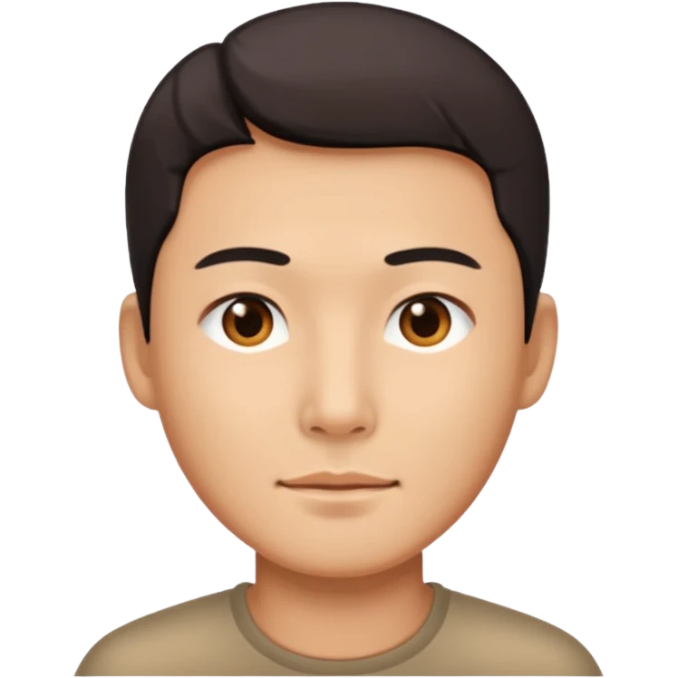 chinese man doing skincare emoji