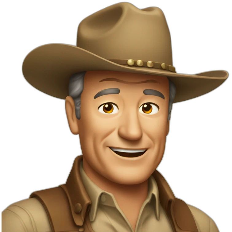 John Wayne birthday emoji