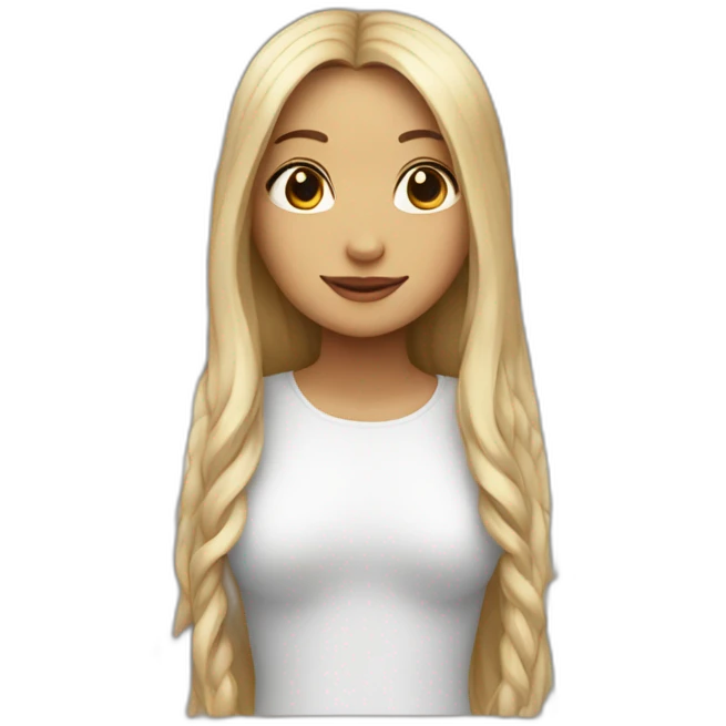 Women with angel wings and nelmet and long hair emoji