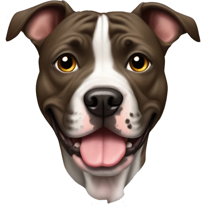 brindle pitbull emoji