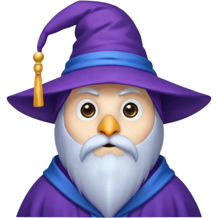 Penguin Wizard emoji