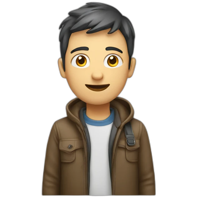 person searching in goole emoji