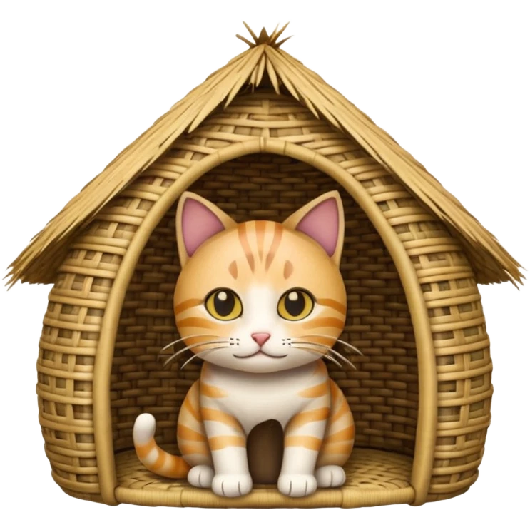 cat hut emoji