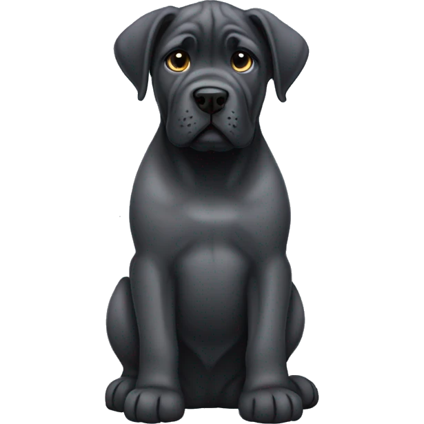 Puppy cane corso emoji