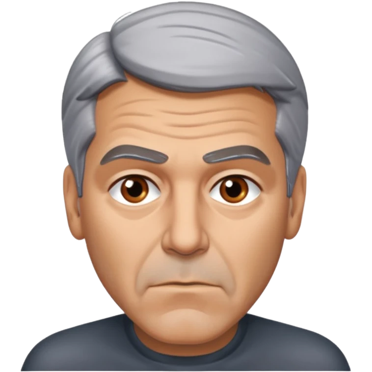 George clooney annoyed emoji
