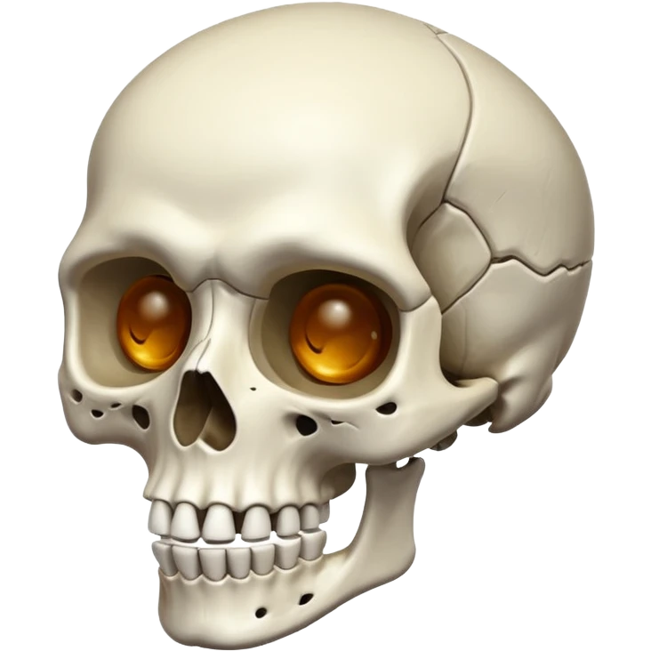 Skeletten head emoji