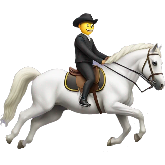 acrobatics on horse emoji
