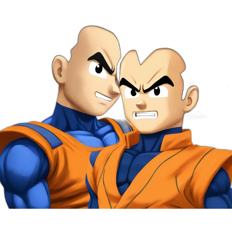 San goku and vegeta emoji