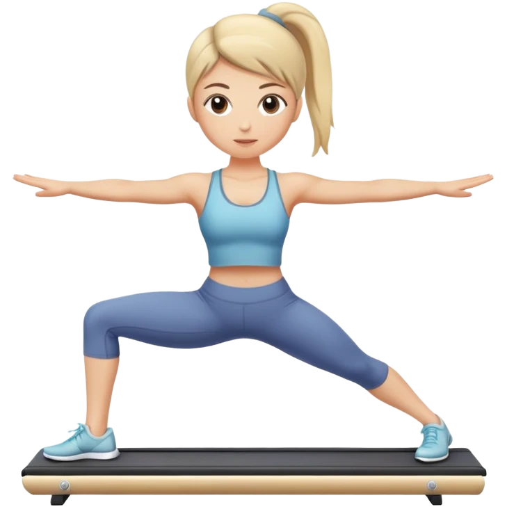 Pilates girl emoji