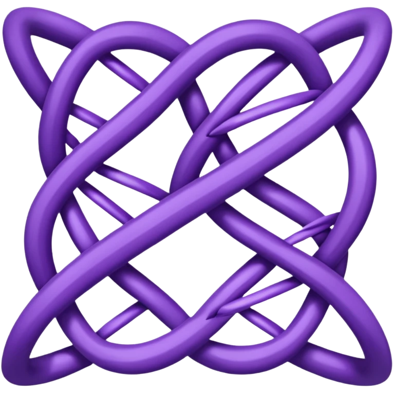 I want a DNA helix with a draped, rippled purple sheet as a background emoji