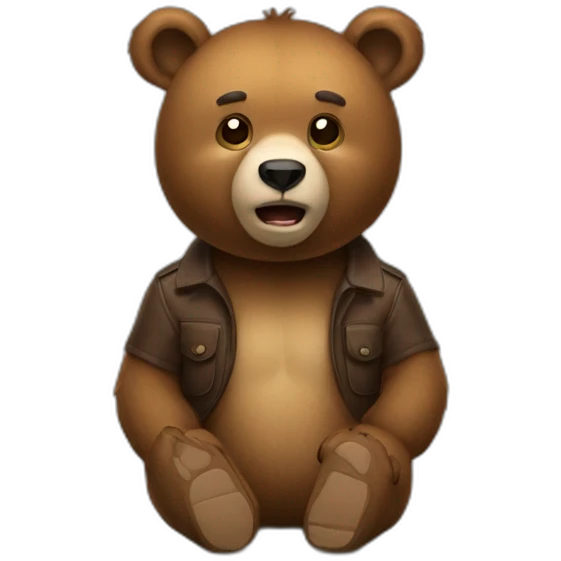 Bear market emoji