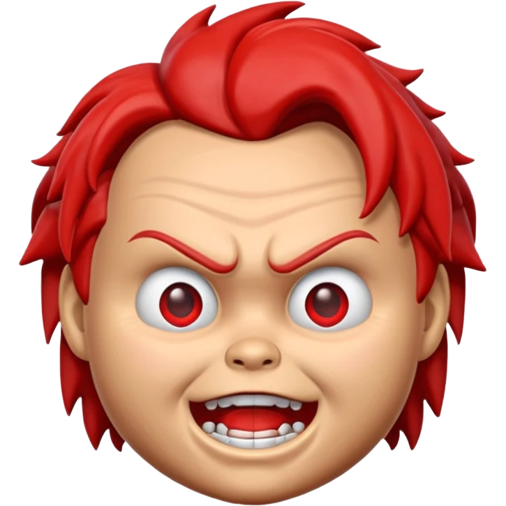 Un emojin de chuky emoji