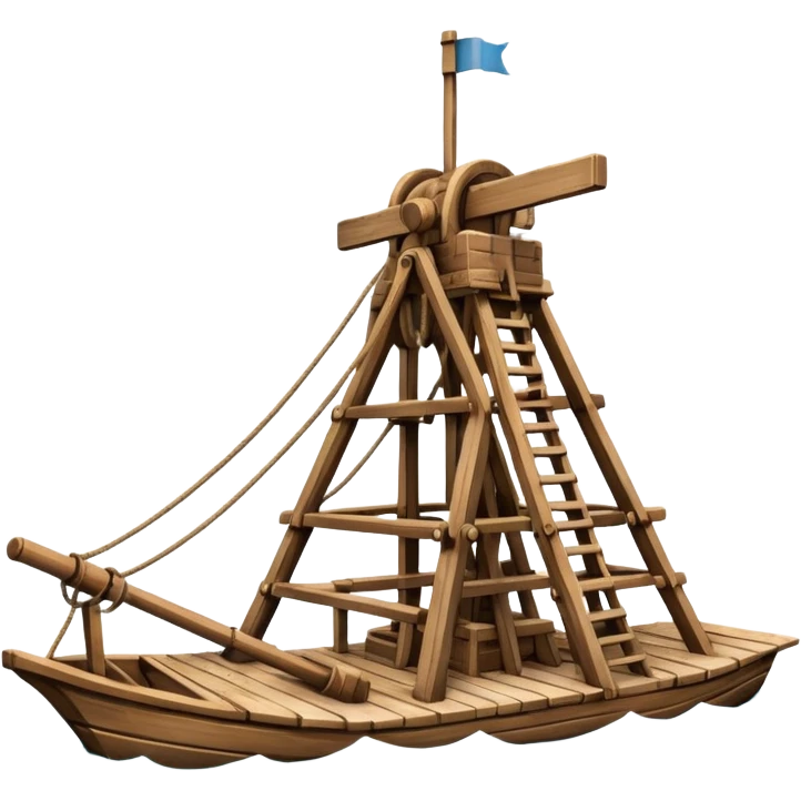 trebuchet on the sea emoji