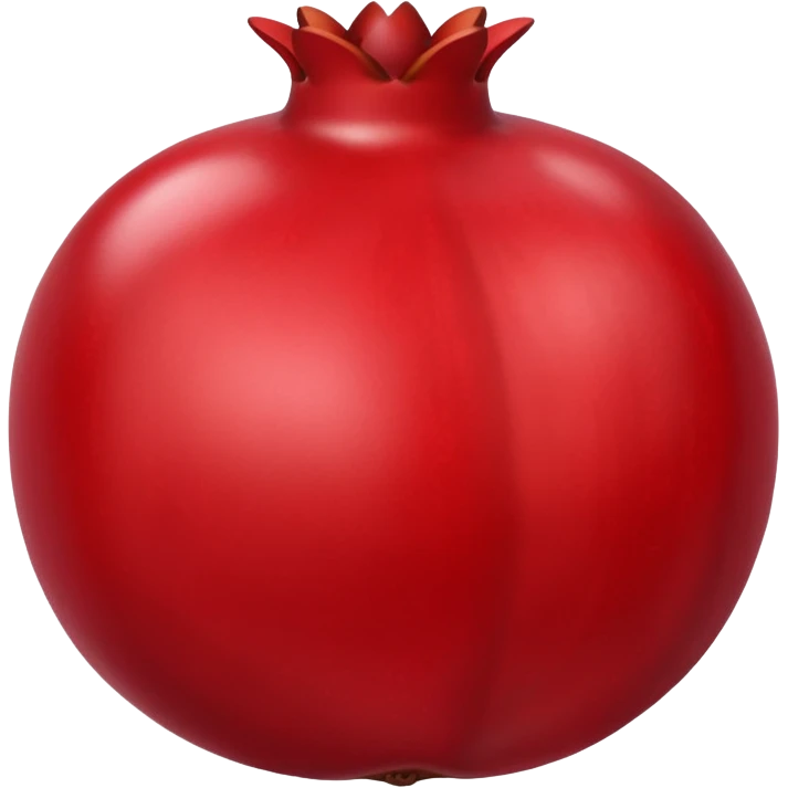 Pomegranate fruit emoji
