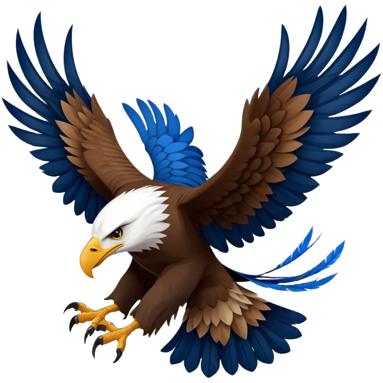Hogwarts Ravenclaw brown Eagle emoji