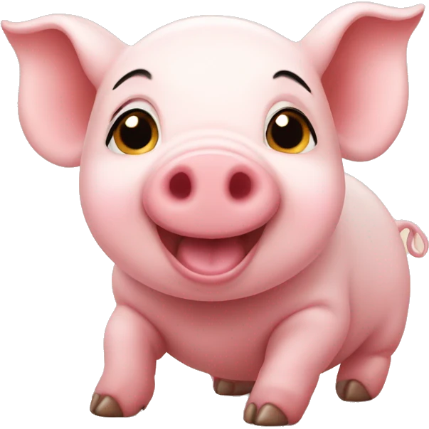 cute piglet  emoji