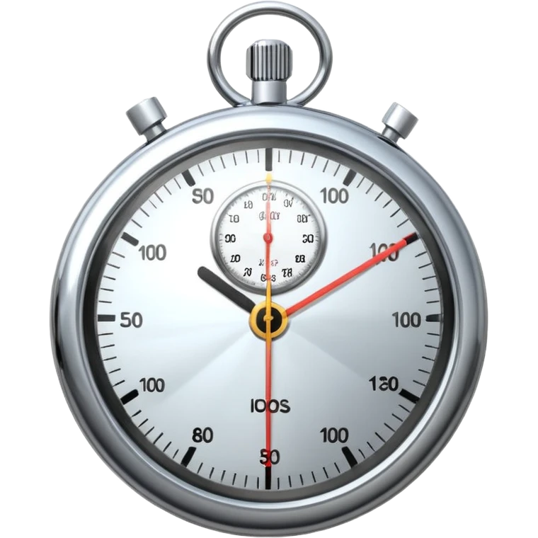 stopwatch with speed lines on the left emoji