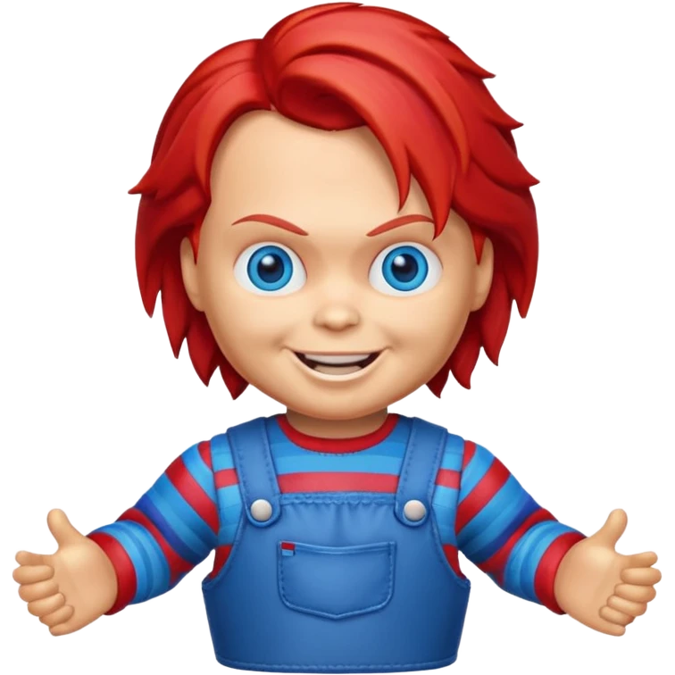 Un emojin de chuky emoji