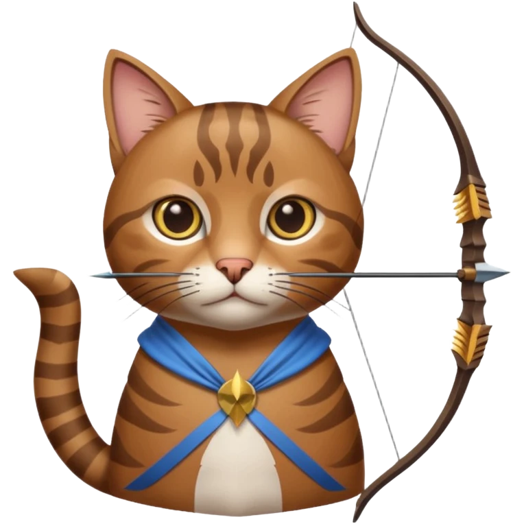 CAt archer  emoji