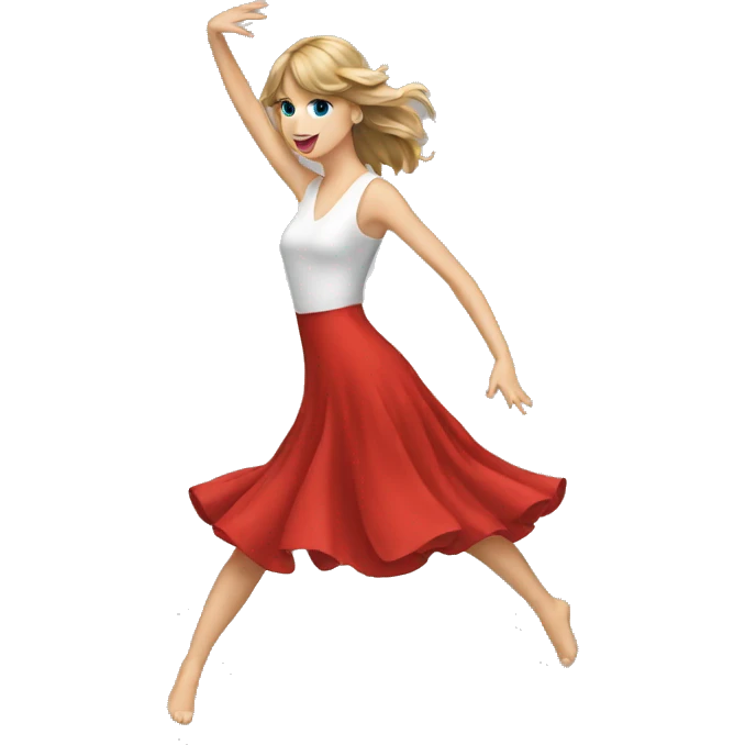 Taylor Swift dancing emoji